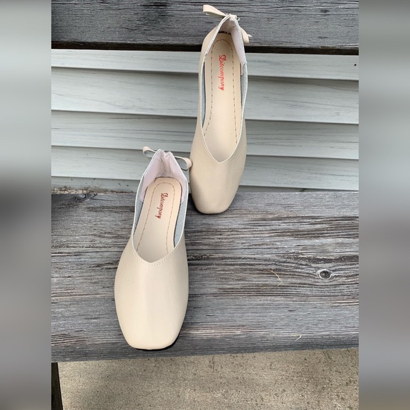 Shoes - Casual Flat Shoe Pinky-Beige Size 9
